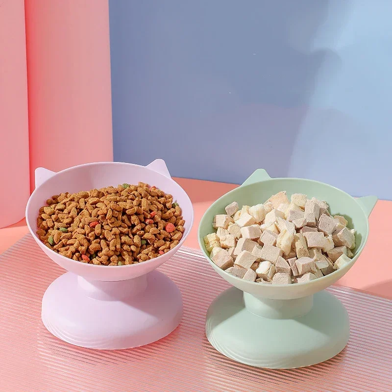 Pet Feeding Bowl Cat Shaped Tilt Neck Protector Antichoking Feeder Dog Cat Food Water Antidumping Drinking Bowl Feeding Supplies
Pet Feeding Bowl Cat Shaped Tilt Neck Protector Antichoking Feeder Dog Cat Food Water Antidumping Drinking Bowl Feeding Supplies