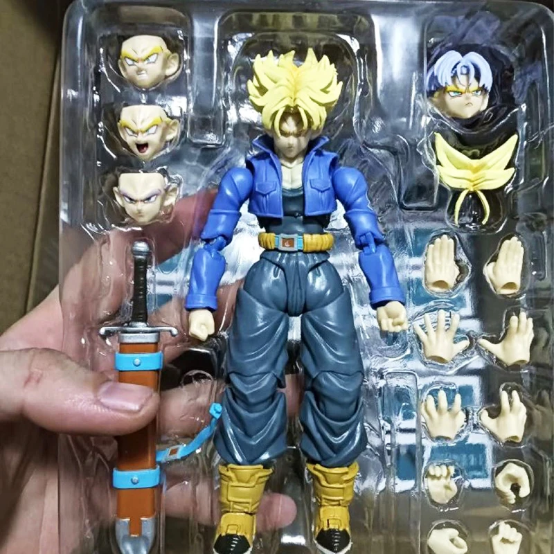 15cm Dragon Ball Z Super Saiyan Action Figure PVC Collection Anime DBZ Boy from the Future SHF Trunks Figurine Model Toys Gifts
15cm Dragon Ball Z Super Saiyan Action Figure PVC Collection Anime DBZ Boy from the Future SHF Trunks Figurine Model Toys Gifts