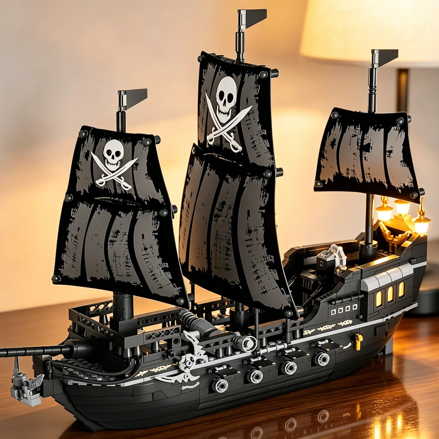 Black Pearl pirate ship building block toy, children's educational assembly toy, for ages 8-14 and up, adult birthday gift
Black Pearl pirate ship building block toy, children's educational assembly toy, for ages 8-14 and up, adult birthday gift