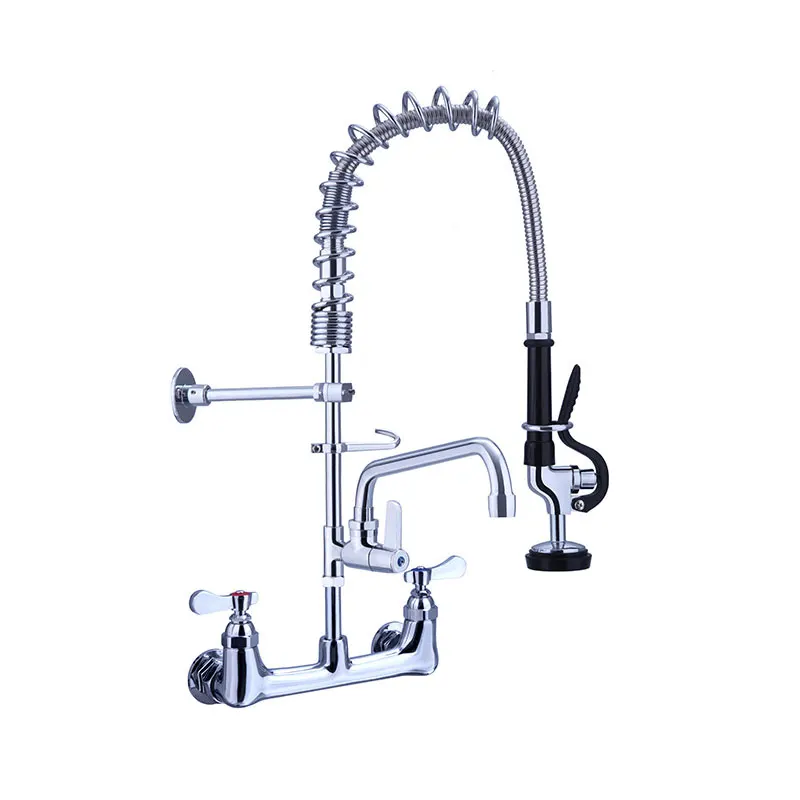 Healthy Material Kitchen Faucet Wall Mount Stainless Steel 304 Mini Commercial Pre Rinse Faucet From China
Healthy Material Kitchen Faucet Wall Mount Stainless Steel 304 Mini Commercial Pre Rinse Faucet From China