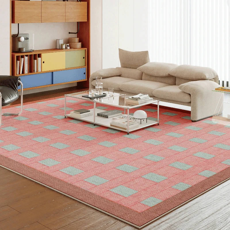 Dopamine Color Carpets for Living Room Large Area Lounge Floor Mat Thick Plush Bedroom Decor Pink Carpet Washable Cloakroom Rug
Dopamine Color Carpets for Living Room Large Area Lounge Floor Mat Thick Plush Bedroom Decor Pink Carpet Washable Cloakroom Rug