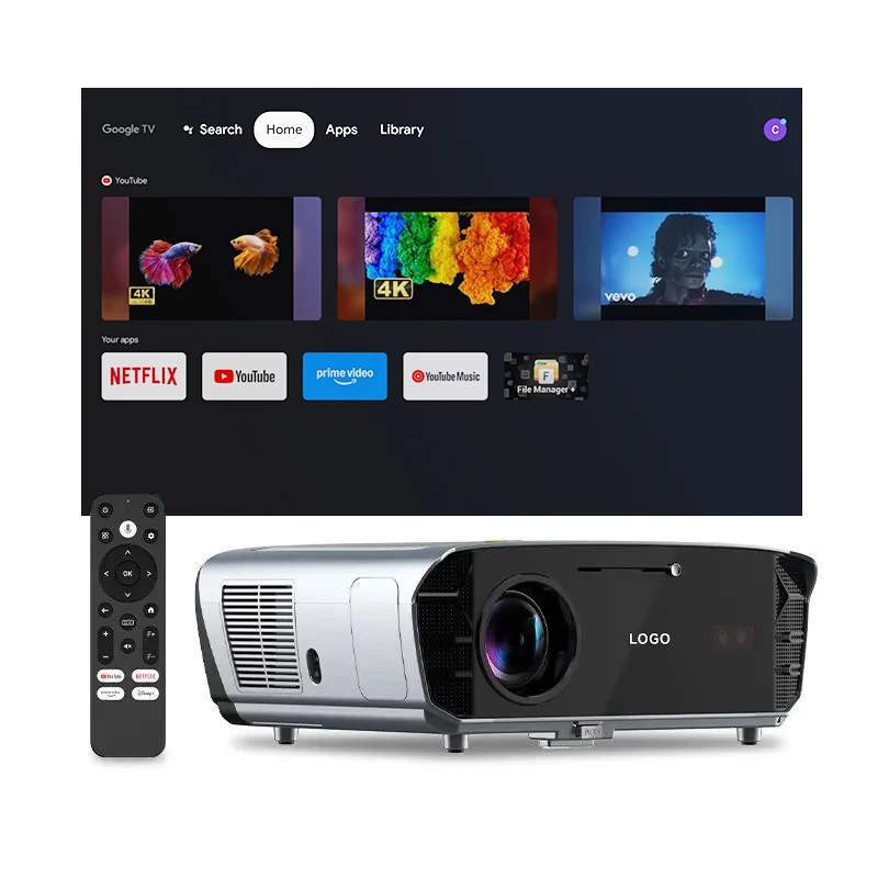 Official Google TV 4K Ultra HD Smart Beamer Projectors Home Theater Projector WiFi
Official Google TV 4K Ultra HD Smart Beamer Projectors Home Theater Projector WiFi