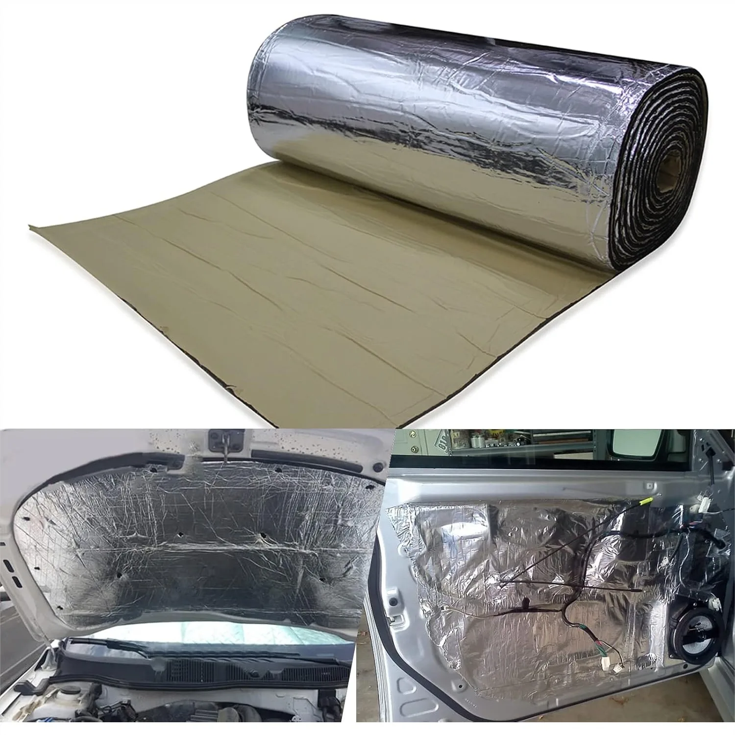 10mm Car Sound Deadener Mat Heat Shield Thermal Insulation Noise Control 40x80in
10mm Car Sound Deadener Mat Heat Shield Thermal Insulation Noise Control 40x80in