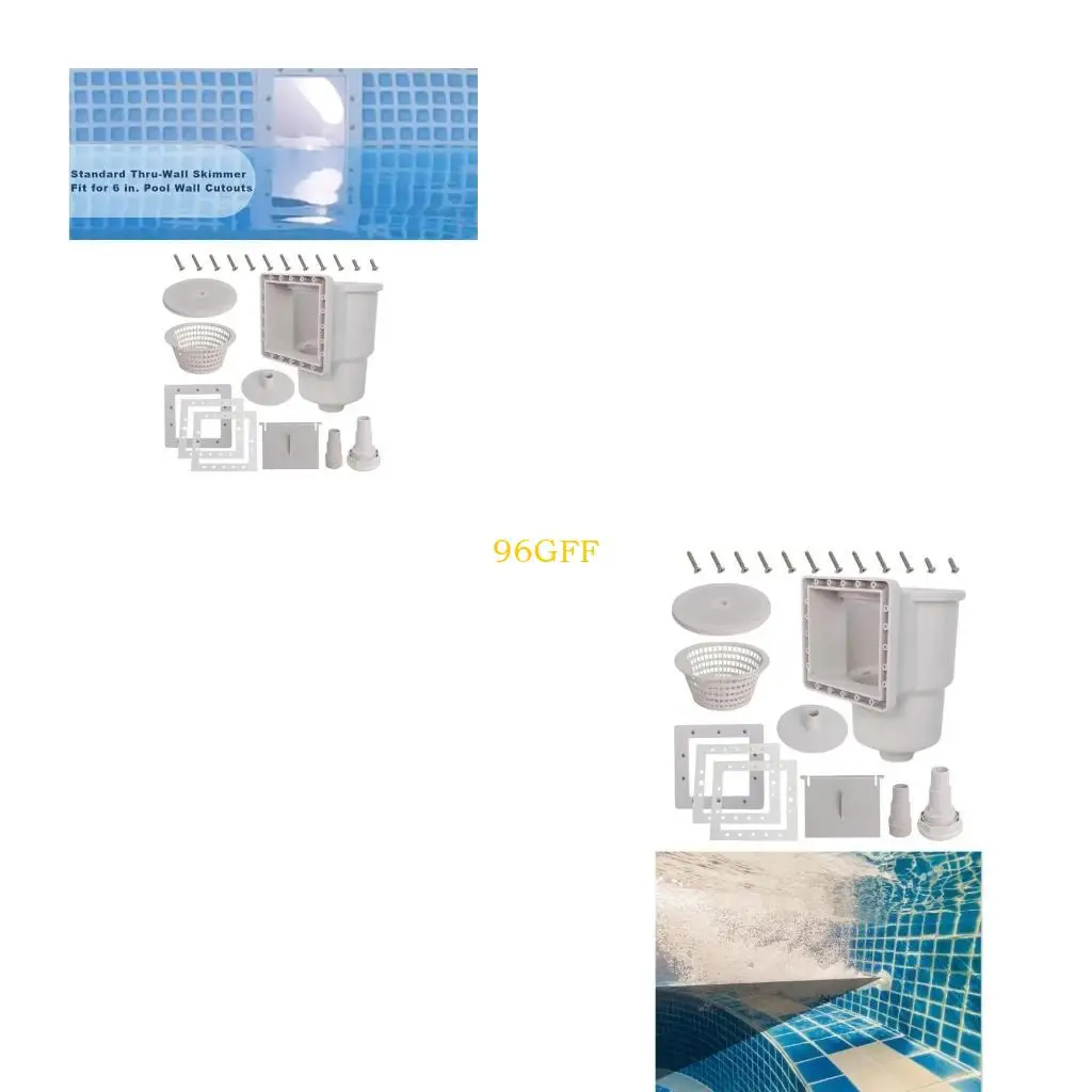 96GF Multifuntional Ground Pool Skimmer Set Wall Skimmer with Accessories for Pool
96GF Multifuntional Ground Pool Skimmer Set Wall Skimmer with Accessories for Pool