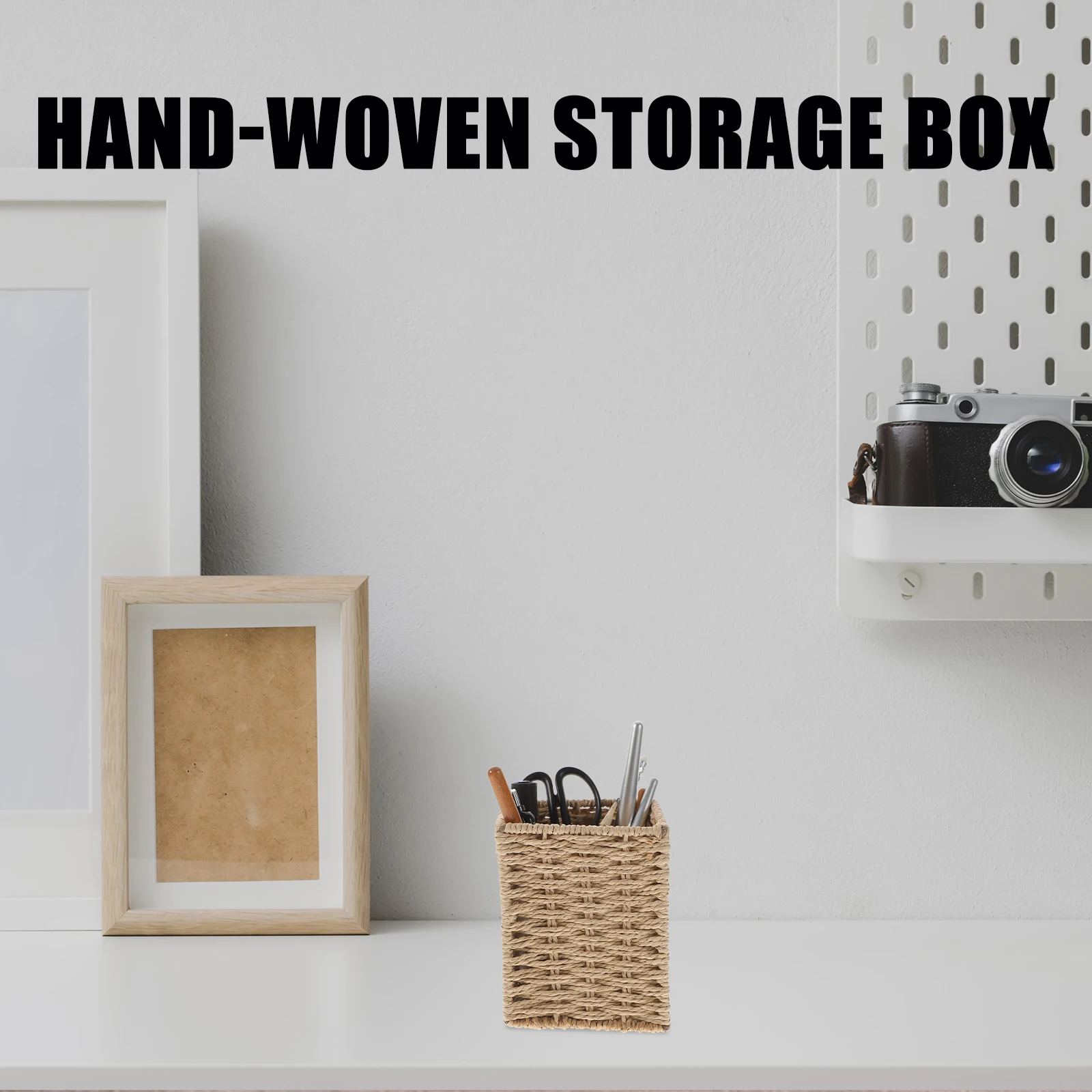 Woven Storage Desk Organizer Pen Holder Eco-friendly Handmade Small Size Woven Pen Holder Home Office Supplies
Woven Storage Desk Organizer Pen Holder Eco-friendly Handmade Small Size Woven Pen Holder Home Office Supplies