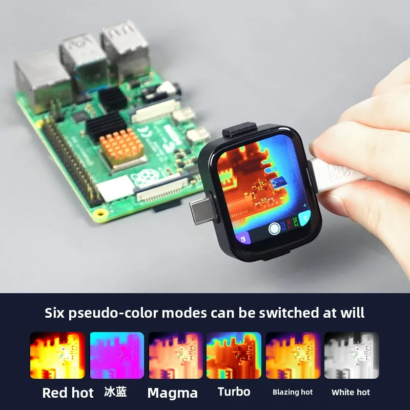 Sipeed T256S Thermal Imager,Support Touch Screen,Driver-free,Mobile Phone Raspberry Pi Connection