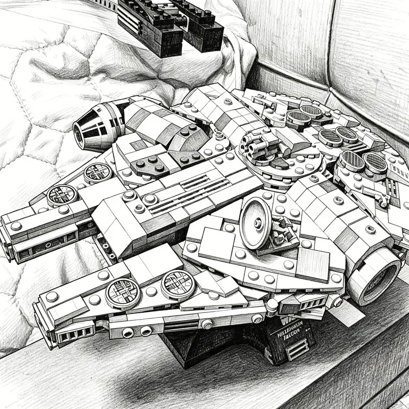 Hot Toys Falcon Spaceship Bricks Millennium Building Block Toys for Boys Gift for Kids
Hot Toys Falcon Spaceship Bricks Millennium Building Block Toys for Boys Gift for Kids