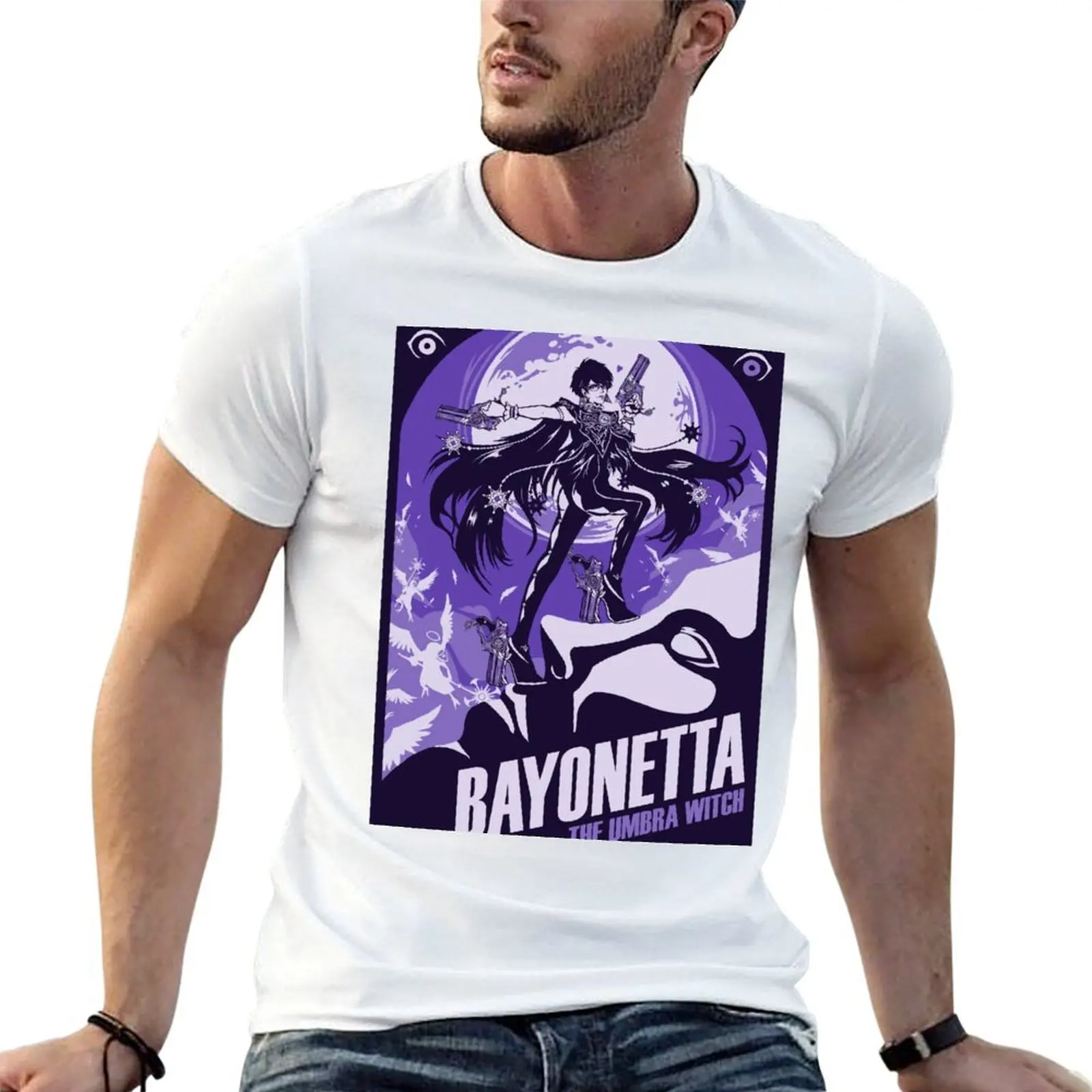 Футболка Bayonetta, мужская футболка, мужская футболка с рисунком, футболка 
Футболка Bayonetta, мужская футболка, мужская футболка с рисунком, футболка