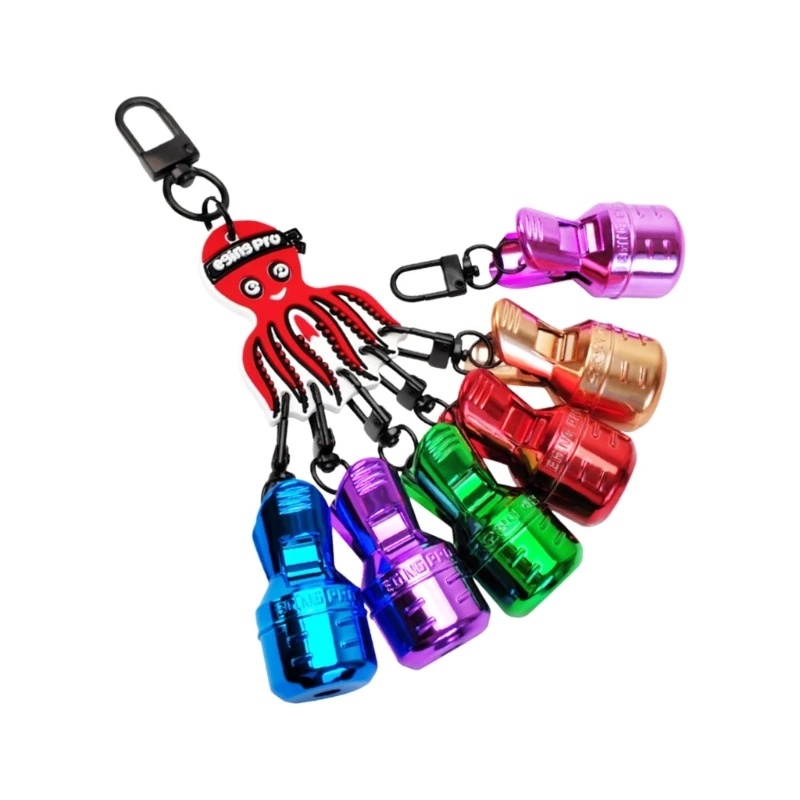 6Pcs Squid Jig Baits Protector Set with Carabiner Fishing Hook Cover Umbrella Fishing Lure Protective Cap Case Boxes
6Pcs Squid Jig Baits Protector Set with Carabiner Fishing Hook Cover Umbrella Fishing Lure Protective Cap Case Boxes