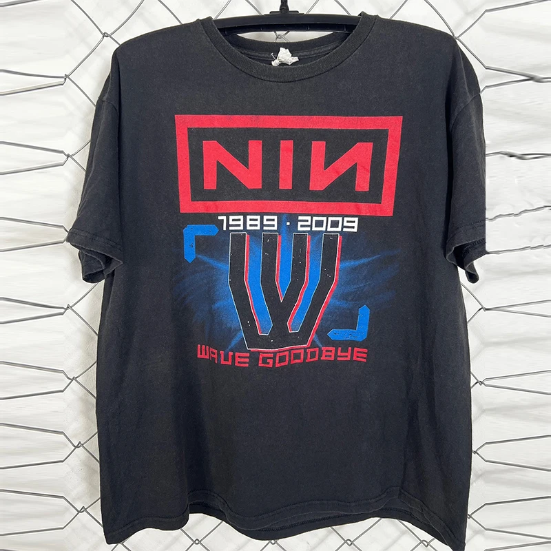 Футболка с коротким рукавом Nine Inch Nails, рок-группа, винтажная футболка с маленьким вырезом, красивая мужская футболка с коротким рукавом, высокое качество
Футболка с коротким рукавом Nine Inch Nails, рок-группа, винтажная футболка с маленьким вырезом, красивая мужская футболка с коротким рукавом, высокое качество