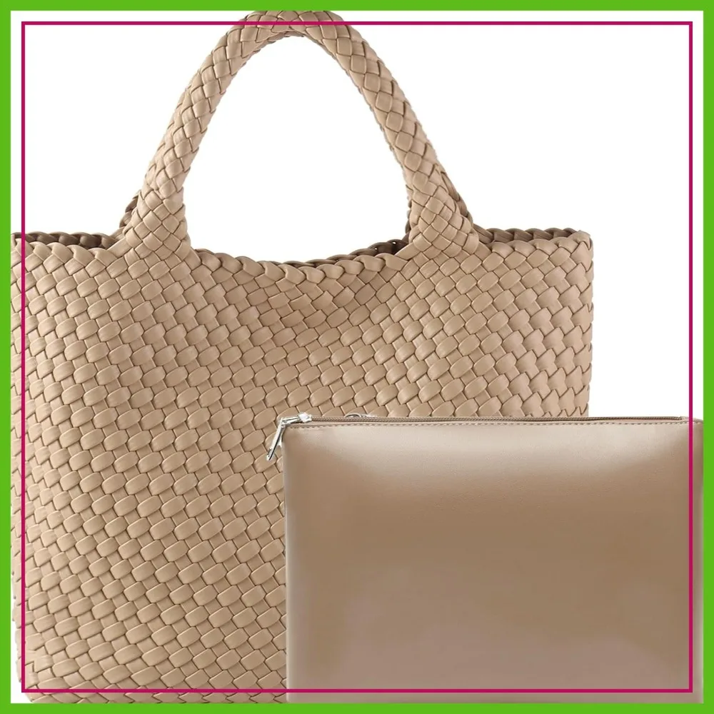 Fashion Woven Shopper Bag Travel Handbags Tote Large Capacity Shoulder Bags for Women
Fashion Woven Shopper Bag Travel Handbags Tote Large Capacity Shoulder Bags for Women