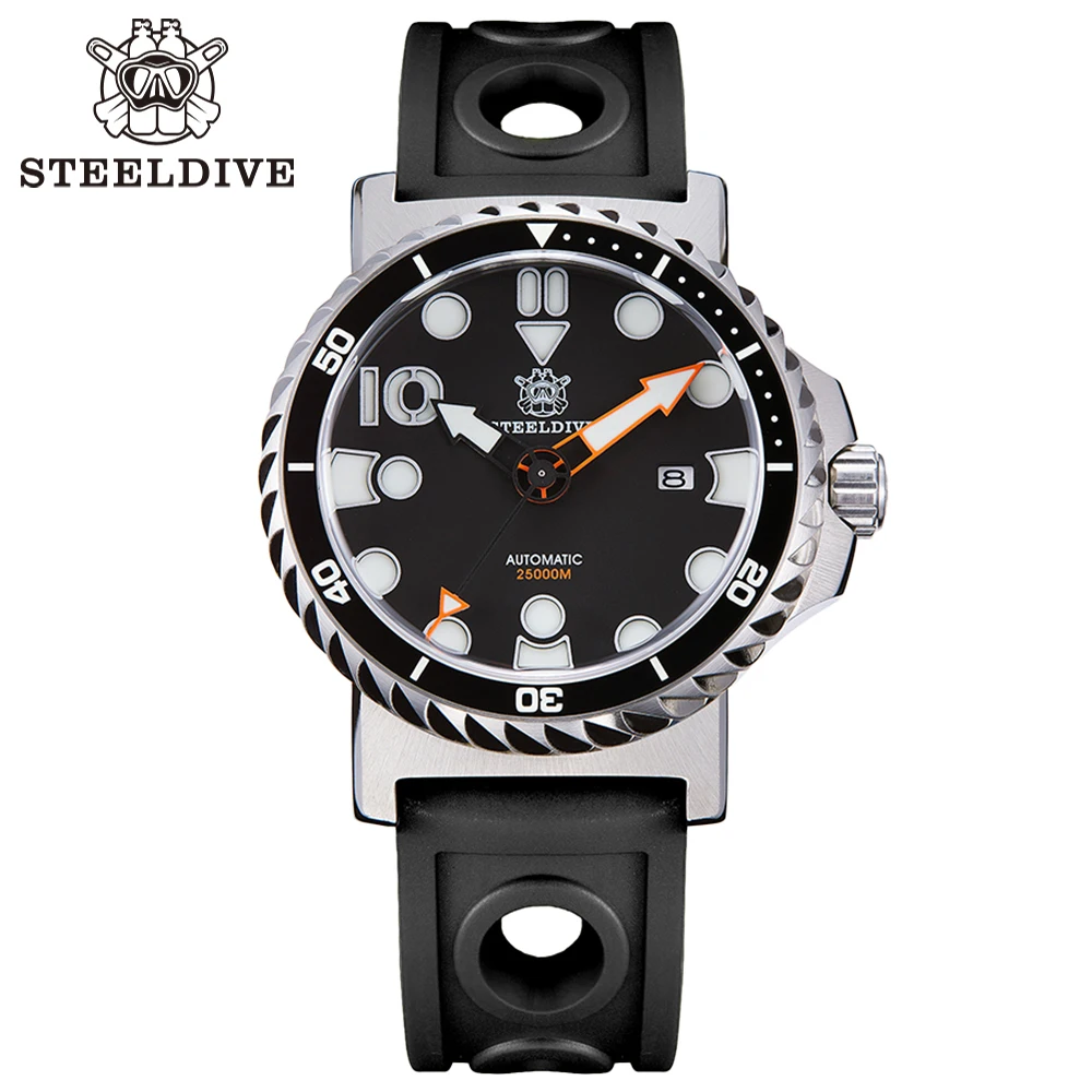 STEELDIVE SD1982H Date Unique Design 46.5MM Big Sports Dive Watch NH35 Movement Sapphire Glass Mens Mechanical Dive Watch Reloj
STEELDIVE SD1982H Date Unique Design 46.5MM Big Sports Dive Watch NH35 Movement Sapphire Glass Mens Mechanical Dive Watch Reloj