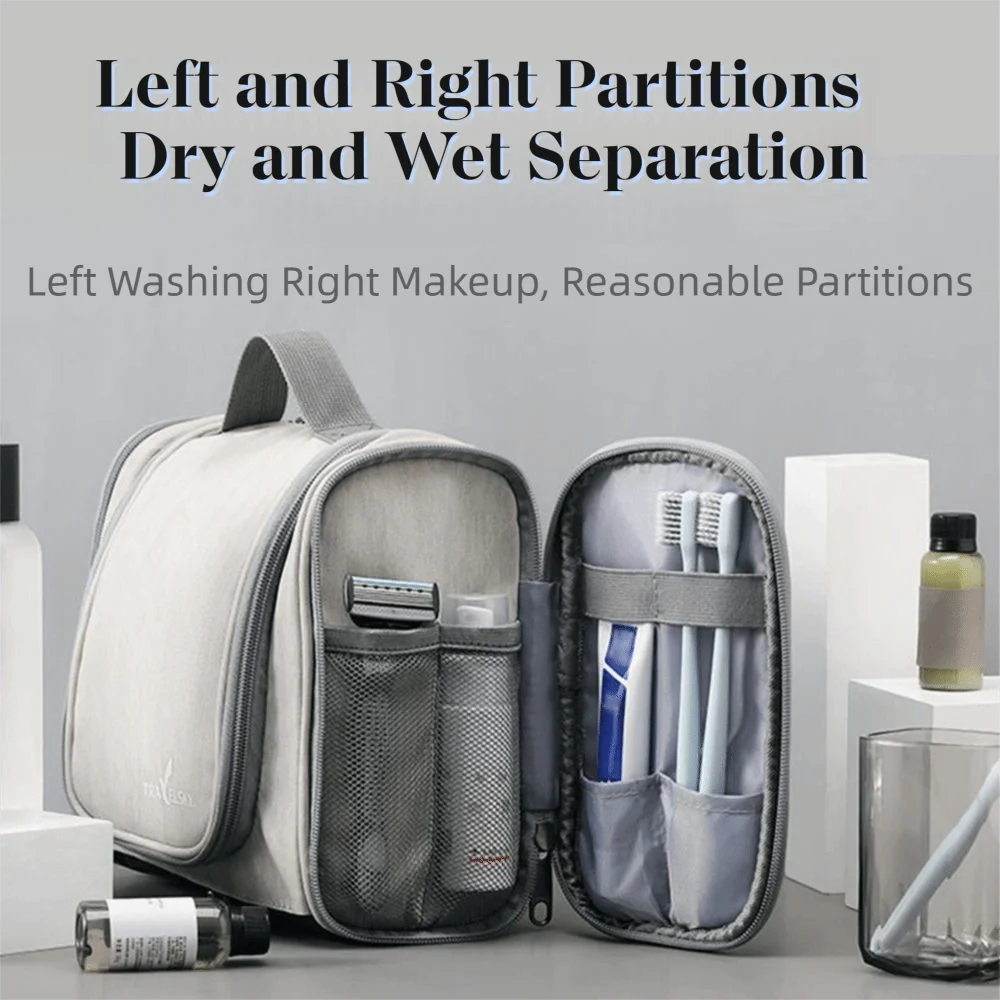 Waterproof Women's Makeup Bag with Hook Foldable Hanging Travel Toiletry Bag Zipper Multi-Pocket Cosmetics Storage Pouch
Waterproof Women's Makeup Bag with Hook Foldable Hanging Travel Toiletry Bag Zipper Multi-Pocket Cosmetics Storage Pouch