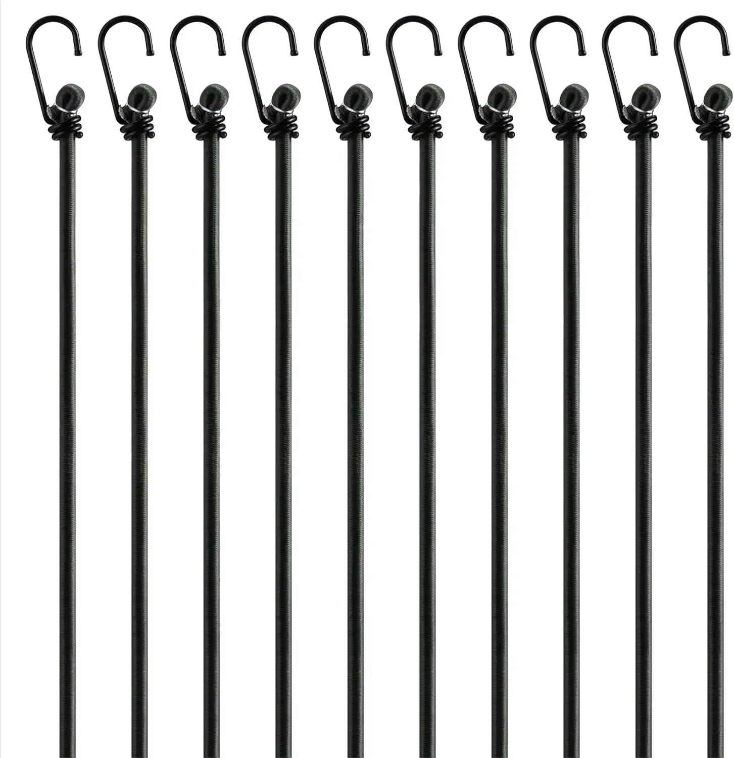 12-Pack Heavy-Duty Bungee Cords with Steel Hooks for Secure Cargo Strapping and Outdoor Transport
12-Pack Heavy-Duty Bungee Cords with Steel Hooks for Secure Cargo Strapping and Outdoor Transport