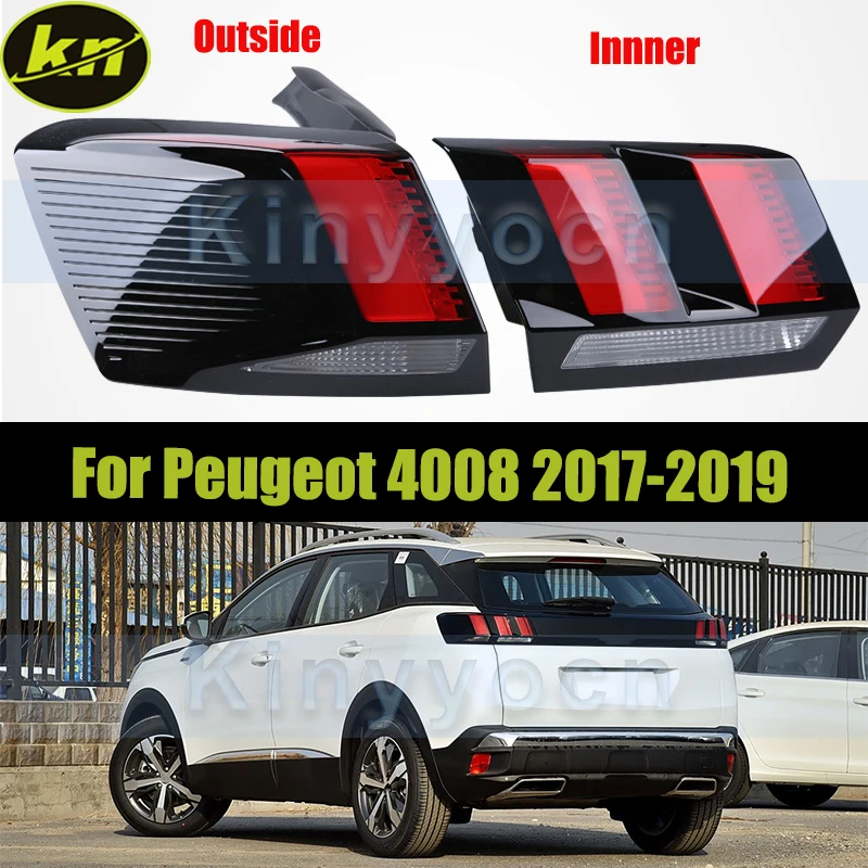 Задний фонарь заднего бампера для Peugeot 4008 2017-2019, задний фонарь стоп-сигнала заднего хода
Задний фонарь заднего бампера для Peugeot 4008 2017-2019, задний фонарь стоп-сигнала заднего хода
