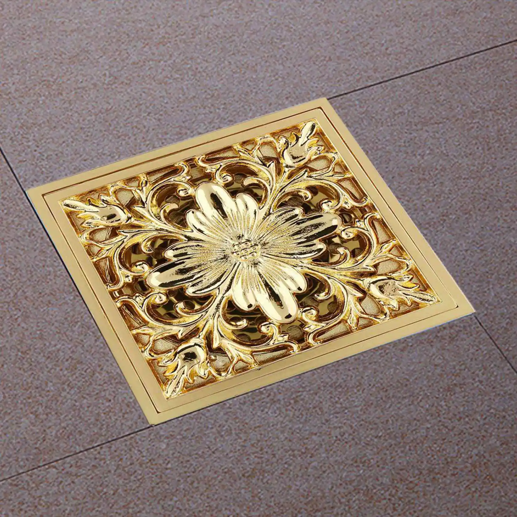 BAAJ-1 Pcs Gold Square Floor Drain Shower Ground Drain With Strainer Filter & 5Pcs Crystal Decorative Wall Hooks Towel Hook
BAAJ-1 Pcs Gold Square Floor Drain Shower Ground Drain With Strainer Filter & 5Pcs Crystal Decorative Wall Hooks Towel Hook