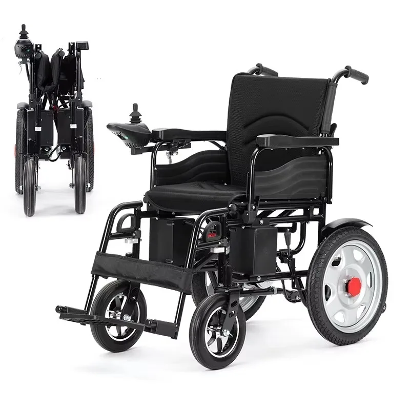 2026 Foldable Electric Wheelchair Ultra-Cheap with Left and Right Side-Mounted Battery
2026 Foldable Electric Wheelchair Ultra-Cheap with Left and Right Side-Mounted Battery
