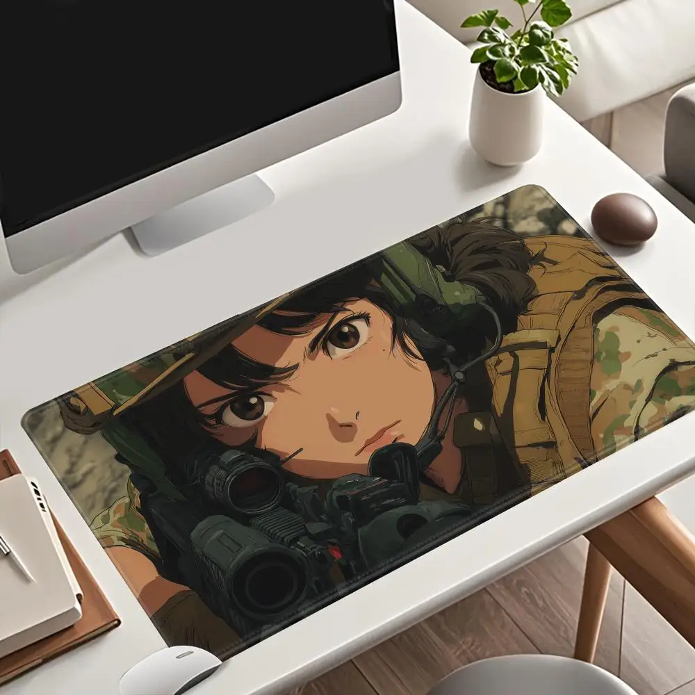Cute Girl in Gunfight Mouse Pad Desk Mouse Pad Cute HD Desk Pad Extended Gaming Keyboard Mats Large XXL Gamer Mousepad 90x40
Cute Girl in Gunfight Mouse Pad Desk Mouse Pad Cute HD Desk Pad Extended Gaming Keyboard Mats Large XXL Gamer Mousepad 90x40
