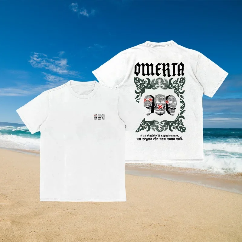 Omerta 47 Boxing Fan Print Men's Summer New 100% Cotton Loose Round Neck T-Shirt Outdoor Sports Breathable Fashion T-Shirt
Omerta 47 Boxing Fan Print Men's Summer New 100% Cotton Loose Round Neck T-Shirt Outdoor Sports Breathable Fashion T-Shirt