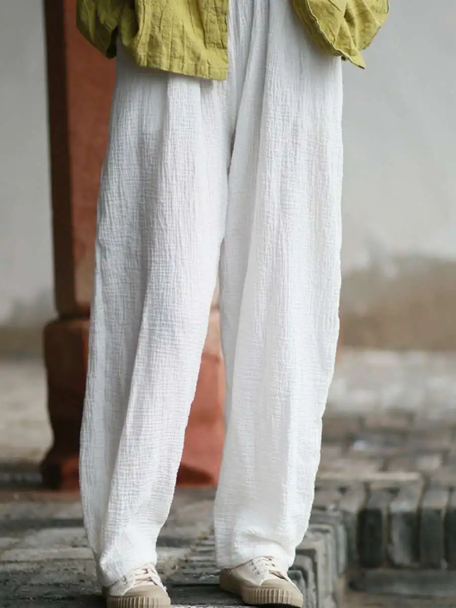 Comfortable Loose Slimming Long Pants Spring Leisure Artistic Double Layer Baby Cotton Zen Sle Casual Loose Fit Hanfu Men's...
Comfortable Loose Slimming Long Pants Spring Leisure Artistic Double Layer Baby Cotton Zen Sle Casual Loose Fit Hanfu Men's...