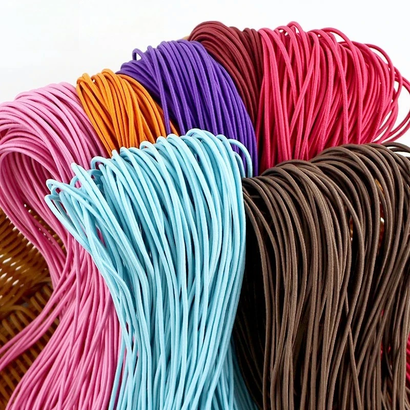 45/90M 2mm Colorful Braided Elastic Cord Round Stretch Rope for Hairband Hat Shoelace Mask Drawstring Sewing DIY Craft Trim Hood
45/90M 2mm Colorful Braided Elastic Cord Round Stretch Rope for Hairband Hat Shoelace Mask Drawstring Sewing DIY Craft Trim Hood