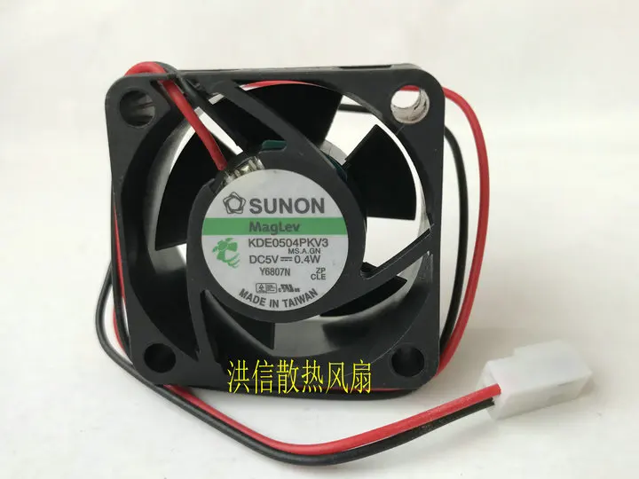 SUNON KDE0504PKV3 DC 5 В 0,4 Вт 40x40x20 мм 2-проводной 40 мм охлаждающий вентилятор
SUNON KDE0504PKV3 DC 5 В 0,4 Вт 40x40x20 мм 2-проводной 40 мм охлаждающий вентилятор