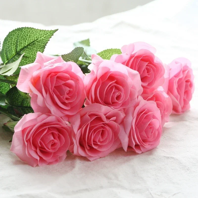 Latex Real Touch Rose Artificial Silicone Rose Flowers for Wedding Home Party Decoration Fake Flower Christmas New Year Gift
Latex Real Touch Rose Artificial Silicone Rose Flowers for Wedding Home Party Decoration Fake Flower Christmas New Year Gift