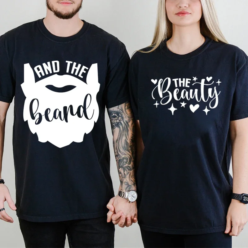 cc T-shirt The Beauty and The Beard Harajuku Fashion Graphic T-shirt Men Women Short Sleeves Couples Gift Shirt
cc T-shirt The Beauty and The Beard Harajuku Fashion Graphic T-shirt Men Women Short Sleeves Couples Gift Shirt