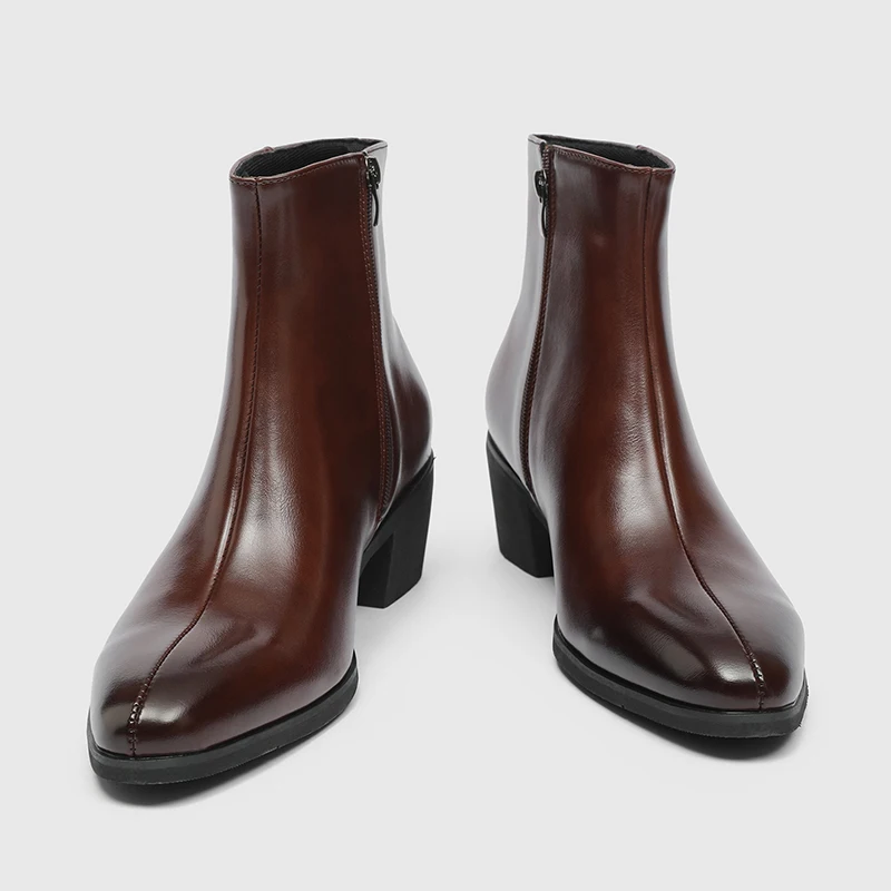 High Top Pointed Men Trendy Short Boots New Style Simple High-end Gentleman's Office Business Commuting
High Top Pointed Men Trendy Short Boots New Style Simple High-end Gentleman's Office Business Commuting