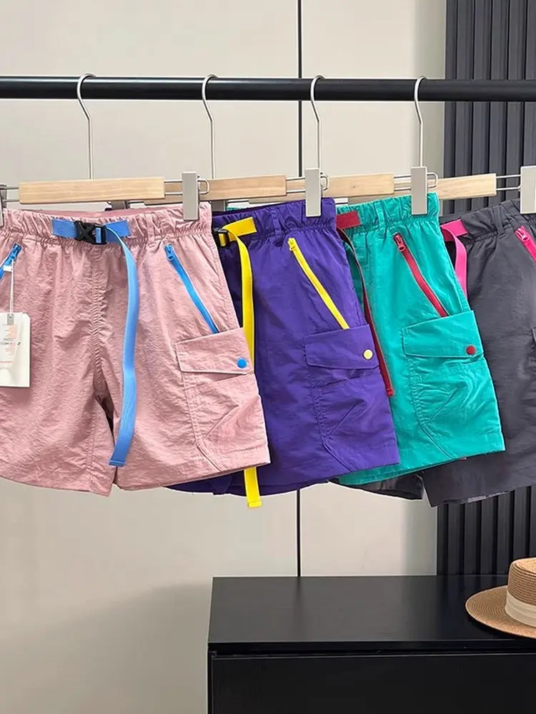 Lightweight Breathable Quick-Dry Casual Workwear Shorts for Women Dopaamine Color Hiking Sports Leisure High Waist Wide Leg P...
Lightweight Breathable Quick-Dry Casual Workwear Shorts for Women Dopaamine Color Hiking Sports Leisure High Waist Wide Leg P...