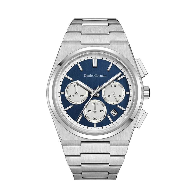 Daniel Gorman Men's Quartz Watch Japan Chronograph Movement 50M Waterproof Stainless Steel Bracelet Versatile Wristwatch
Daniel Gorman Men's Quartz Watch Japan Chronograph Movement 50M Waterproof Stainless Steel Bracelet Versatile Wristwatch