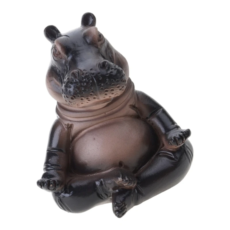 L8RC Detailed Plastic Clumsy Hippo Statue Meditations Decors For Shelves Office Space
L8RC Detailed Plastic Clumsy Hippo Statue Meditations Decors For Shelves Office Space