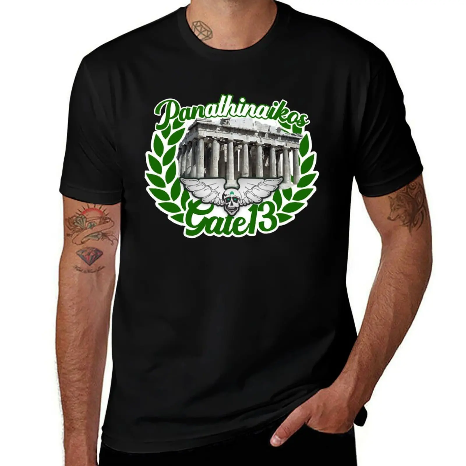 Panathinaikos Gate 13 Classic T-Shirt cotton graphic tees vintage anime shirt plus size tops kawaii clothes t shirts men
Panathinaikos Gate 13 Classic T-Shirt cotton graphic tees vintage anime shirt plus size tops kawaii clothes t shirts men