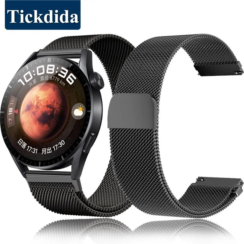 Metal Strap for Huawei Watch 4 4 Pro GT 3 SE 46mm Amazfit GTR 4 Mini Stainless Steel Bracelet 20mm 22mm Men / Women Watchband
Metal Strap for Huawei Watch 4 4 Pro GT 3 SE 46mm Amazfit GTR 4 Mini Stainless Steel Bracelet 20mm 22mm Men / Women Watchband