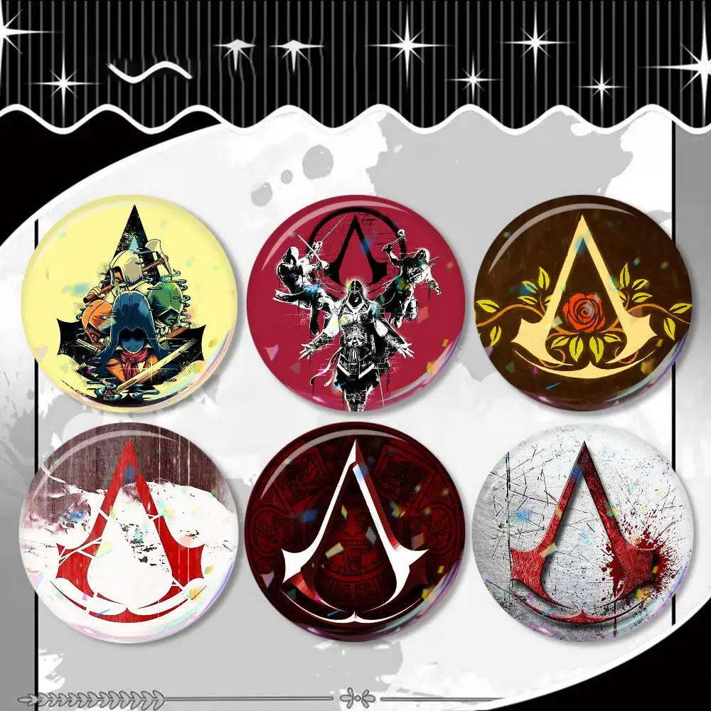 Game A-Assassins C-Creed logo Laser Badge Applicable For Backpack Clothes Hats Decor Creative Accessories
Game A-Assassins C-Creed logo Laser Badge Applicable For Backpack Clothes Hats Decor Creative Accessories