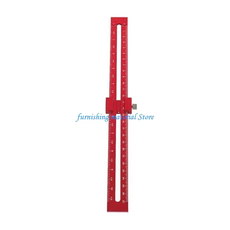Y5GD Professional Woodworking T Square Adjustable Circle Drawing Woodworking Scriber, Lightweight Alloy Construction
Y5GD Professional Woodworking T Square Adjustable Circle Drawing Woodworking Scriber, Lightweight Alloy Construction