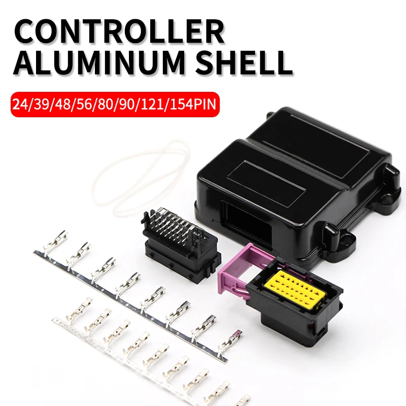 24P/39P/48P/56P/80P/90P/121P/154Pin ECU Sealed Automotive FCI Auto Connector aluminum shell PCB control system with terminals
24P/39P/48P/56P/80P/90P/121P/154Pin ECU Sealed Automotive FCI Auto Connector aluminum shell PCB control system with terminals