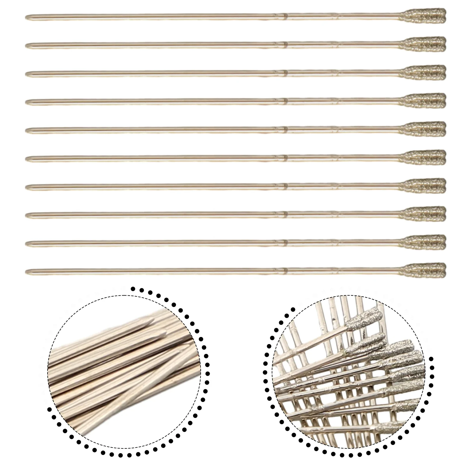 Practical Brand New Lapidary Drill Bits Needle Parts Silver Solid Bits 20* Jewelry Power Tools Tools Diamond Coated
Practical Brand New Lapidary Drill Bits Needle Parts Silver Solid Bits 20* Jewelry Power Tools Tools Diamond Coated