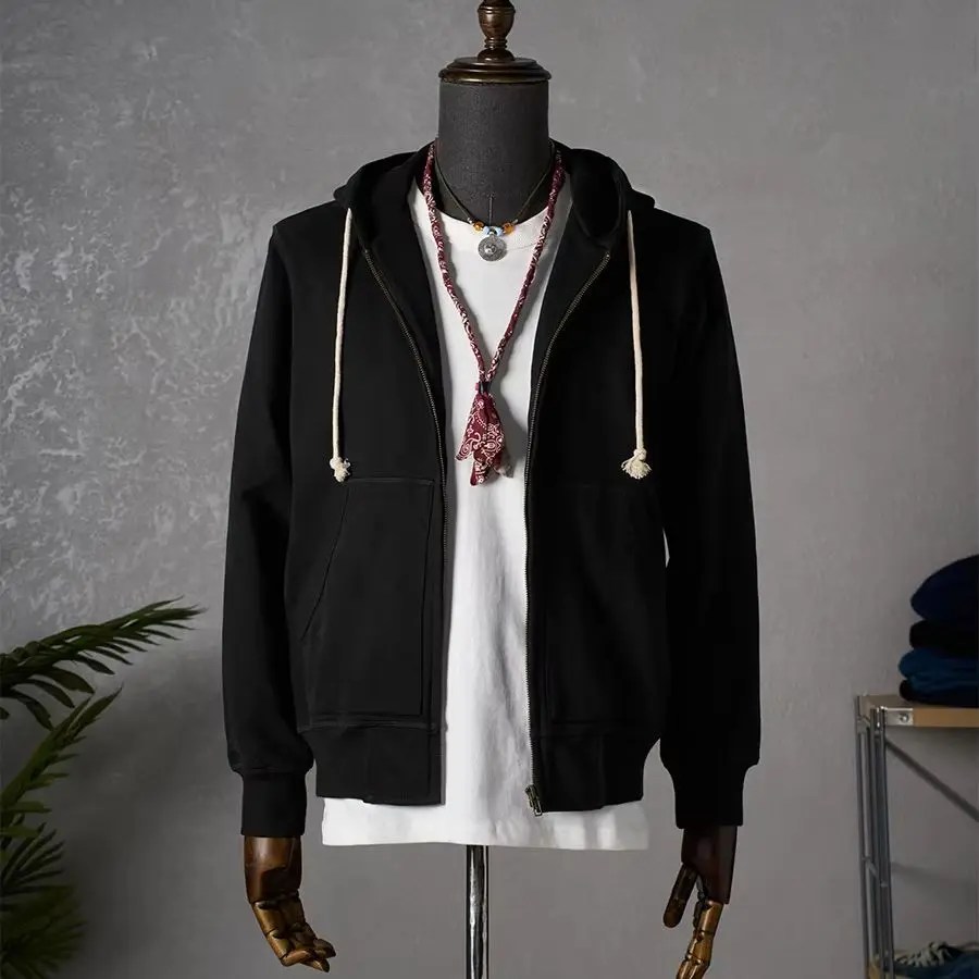 Solid Color Sweatshirt 500g Heavy Terry Bottom Men's And Women's Hooded Casual Versatile Basic Zipper Hoodie Cardigan
Solid Color Sweatshirt 500g Heavy Terry Bottom Men's And Women's Hooded Casual Versatile Basic Zipper Hoodie Cardigan