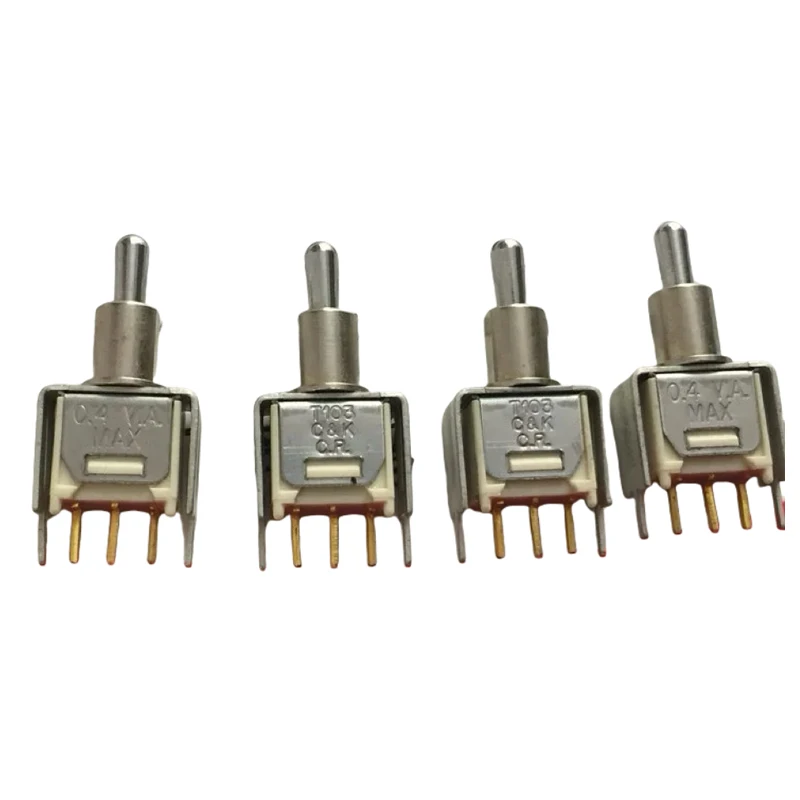 1PCS/LOTS Genuine U.S.A. C&k T103MH9V3BE Miniature Button Switch 3-Pin 3-Position with Bracket Rocker Rocker Head Button IC
1PCS/LOTS Genuine U.S.A. C&k T103MH9V3BE Miniature Button Switch 3-Pin 3-Position with Bracket Rocker Rocker Head Button IC