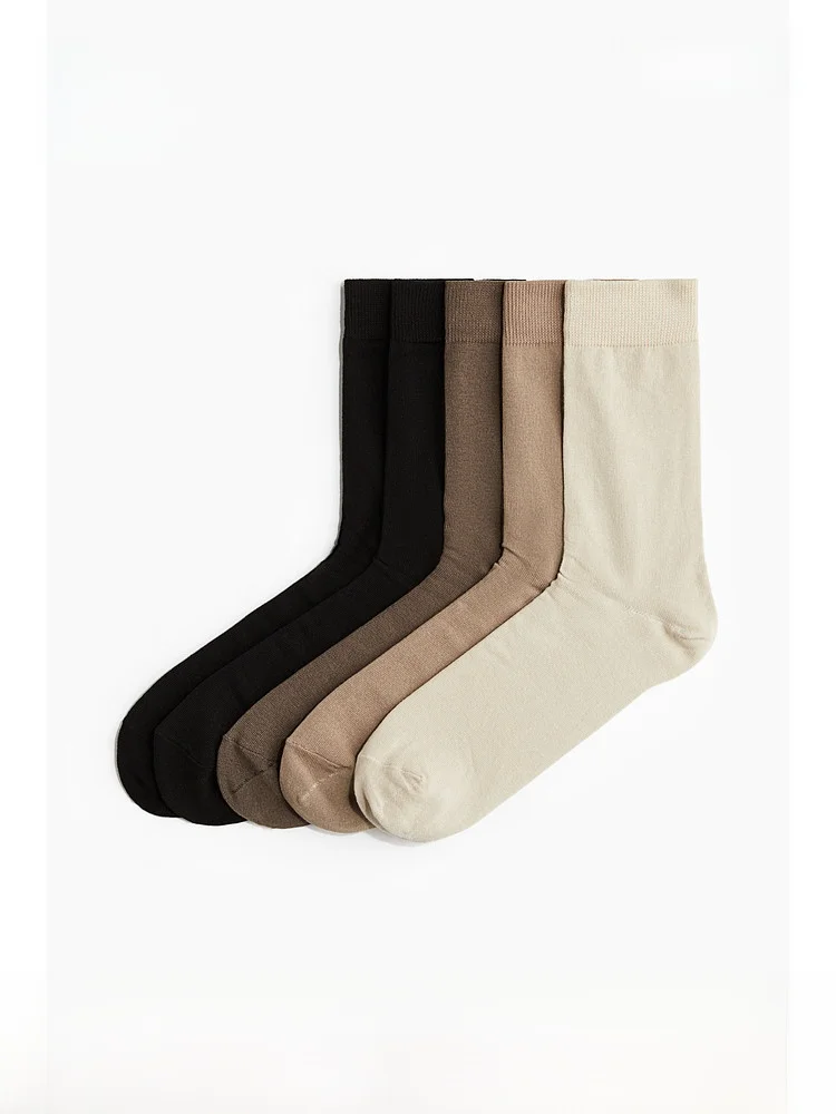 H&M Men's Summer New Style Casual Cotton Blend Socks 5 Pairs Pack Mid-Calf Comfortable Breathable Soft Fabric Home Wear
H&M Men's Summer New Style Casual Cotton Blend Socks 5 Pairs Pack Mid-Calf Comfortable Breathable Soft Fabric Home Wear