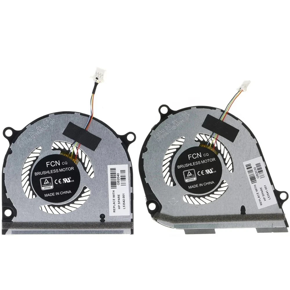 For Envy X360 15-DS 15-DR 15M-DR DR0004 15M-DS DS0011 TPN-W142 PC Cooling Cooler Fan L53542-001 L53541-001 Computer CPU GPU Fans
For Envy X360 15-DS 15-DR 15M-DR DR0004 15M-DS DS0011 TPN-W142 PC Cooling Cooler Fan L53542-001 L53541-001 Computer CPU GPU Fans