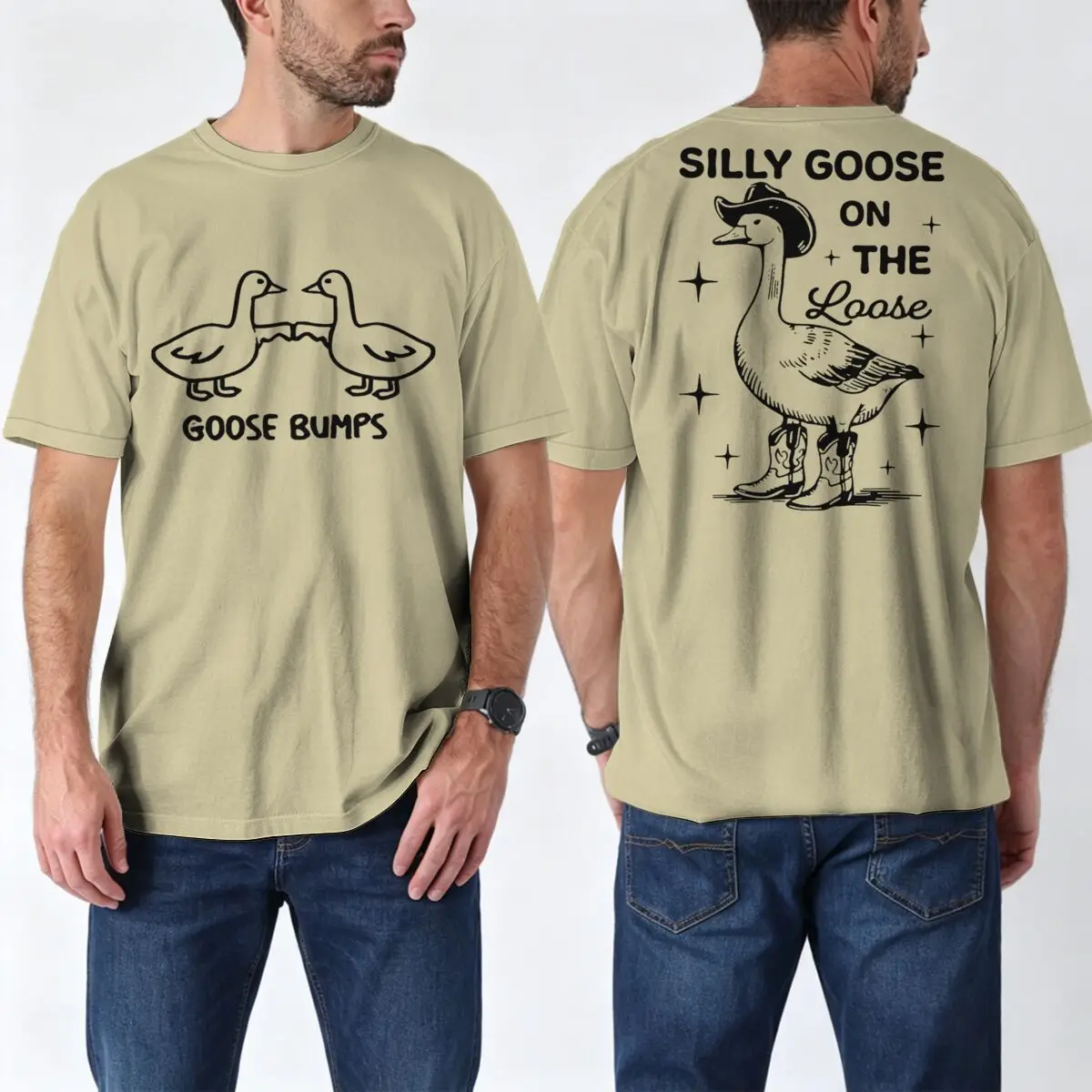 Vintage Goose Classic T-Shirts for Men Women Summer Short Sleeve Tee Shirts Round Collar Casual Cowboy Style Male Tshirt
Vintage Goose Classic T-Shirts for Men Women Summer Short Sleeve Tee Shirts Round Collar Casual Cowboy Style Male Tshirt