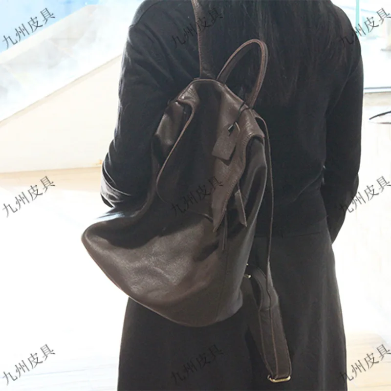 Genuine Leather Designer Backpack High Quality Simple Bucket Style Large Bag Women Travel Bagpack School Backpacks For Girls
Genuine Leather Designer Backpack High Quality Simple Bucket Style Large Bag Women Travel Bagpack School Backpacks For Girls