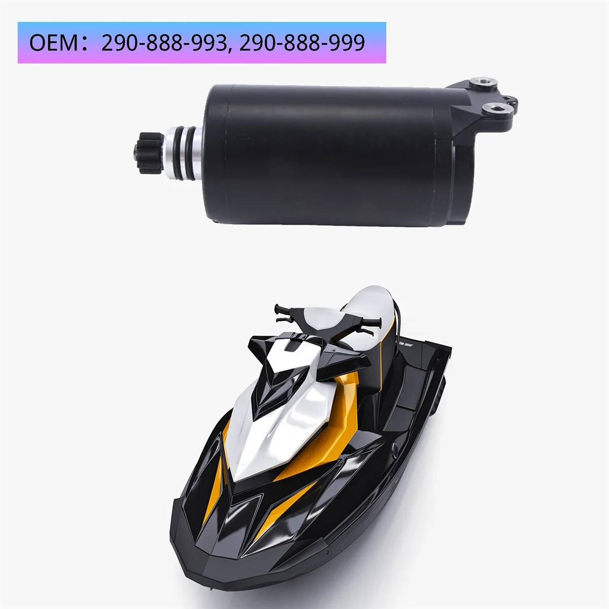 410-54053 Электростартер для спортивной лодки Sea Doo GTI GTX RXP RXT 2002-2011 290-888-993, 290-888-999
410-54053 Электростартер для спортивной лодки Sea Doo GTI GTX RXP RXT 2002-2011 290-888-993, 290-888-999