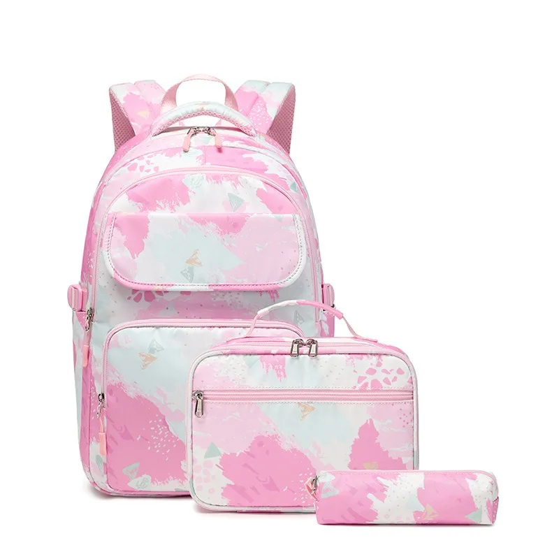 Fashion Children School Backpack Set with Lunch Bag and Pencil Pouch Primary Students Lightweight Schoolbag Kids Kawaii Backpack
Fashion Children School Backpack Set with Lunch Bag and Pencil Pouch Primary Students Lightweight Schoolbag Kids Kawaii Backpack