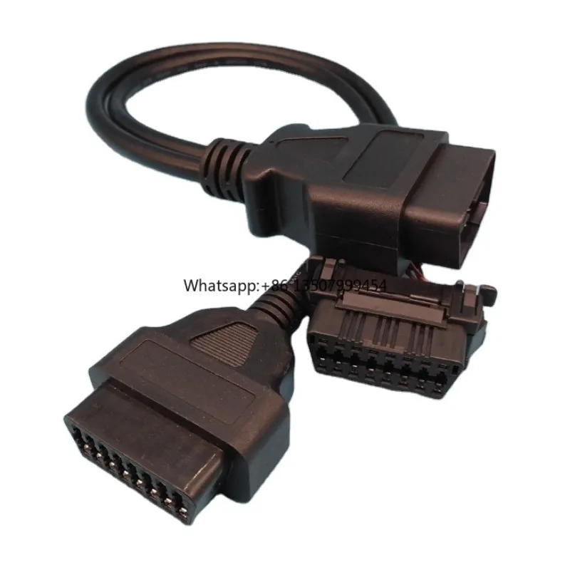 OEM ODM OBD 16pin OBDII Y Diagnostic Cable Splitter for Renault for Electronic Applications and Machine Use
OEM ODM OBD 16pin OBDII Y Diagnostic Cable Splitter for Renault for Electronic Applications and Machine Use