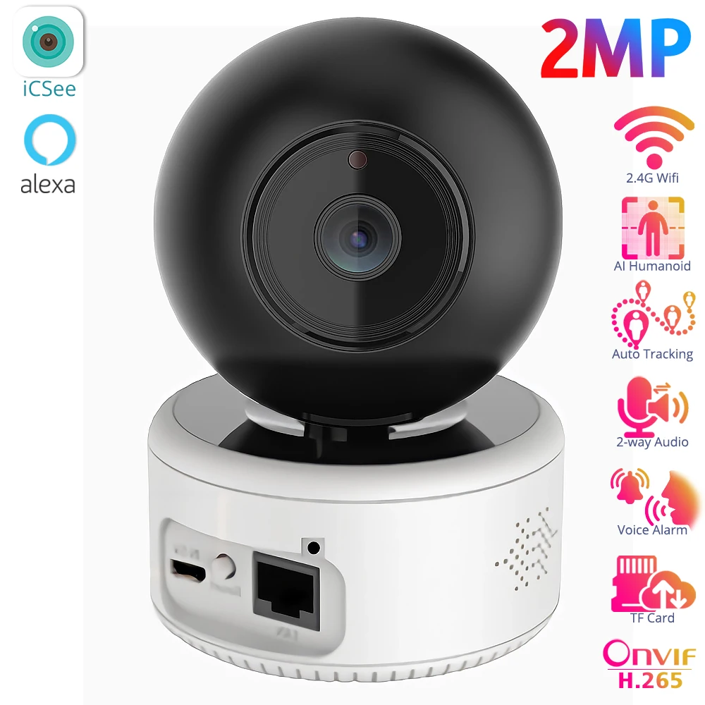 Home Security Camera System 2MP HD Plug-in Indoor WiFi Camera Pan Tilt Pet Camera Baby Monitor Night Vision 2 Way Audio IP Cam
Home Security Camera System 2MP HD Plug-in Indoor WiFi Camera Pan Tilt Pet Camera Baby Monitor Night Vision 2 Way Audio IP Cam