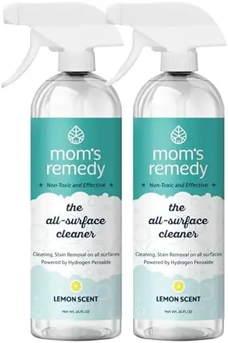 Универсальный чистящий спрей MOMREMEDY с перекисью водорода – нетоксичный, для различных поверхностей, для стирки и удаления пятен
Универсальный чистящий спрей MOMREMEDY с перекисью водорода – нетоксичный, для различных поверхностей, для стирки и удаления пятен