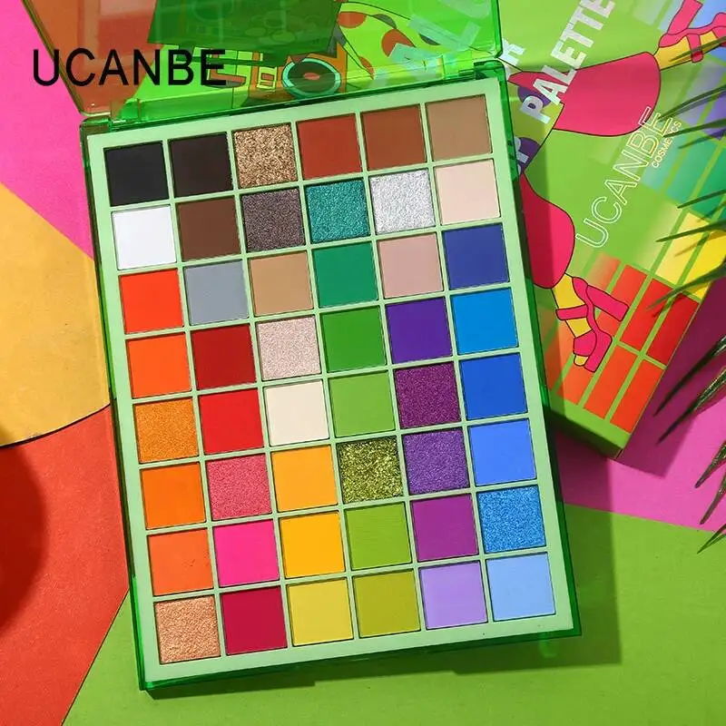 Ucanbe Colorful Palette 48 Colors Multi-color Eyeshadow Blue Mint Green Performance Stage Makeup Artist
Ucanbe Colorful Palette 48 Colors Multi-color Eyeshadow Blue Mint Green Performance Stage Makeup Artist
